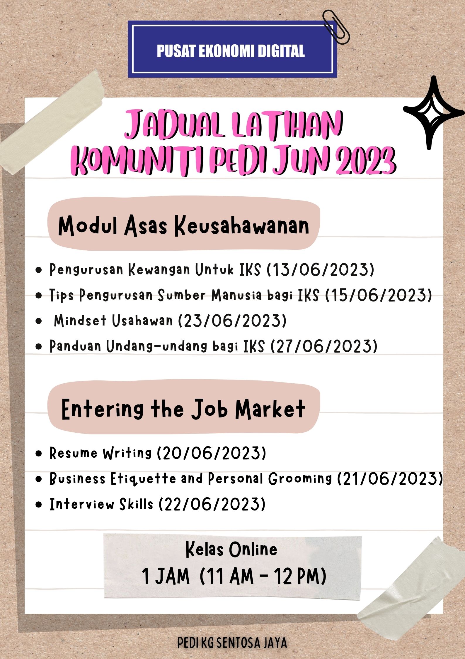 PEDi KG SENTOSA JAYA