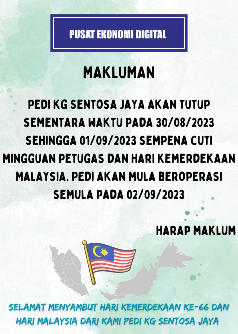 NOTIS -HARI KEMERDEKAAN